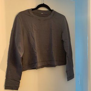 Lululemon Cropped Long Sleeve Shirt